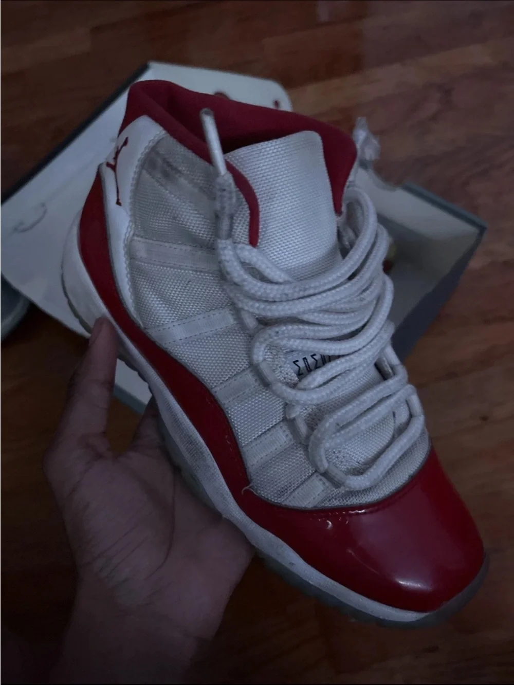 Jordan Cherry 11s Size 7 in the red colorway!